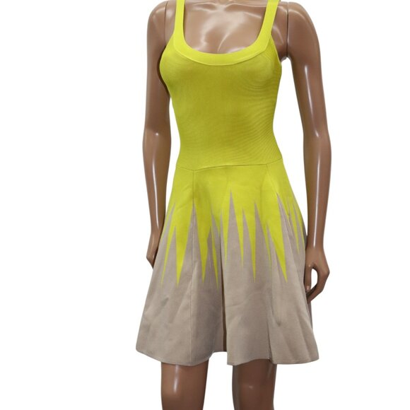 MARCIANO Bandage Dress Fit and Flare Sleeveless Dress *WORN BY SANTANA - GLEE* S - Picture 3 of 8